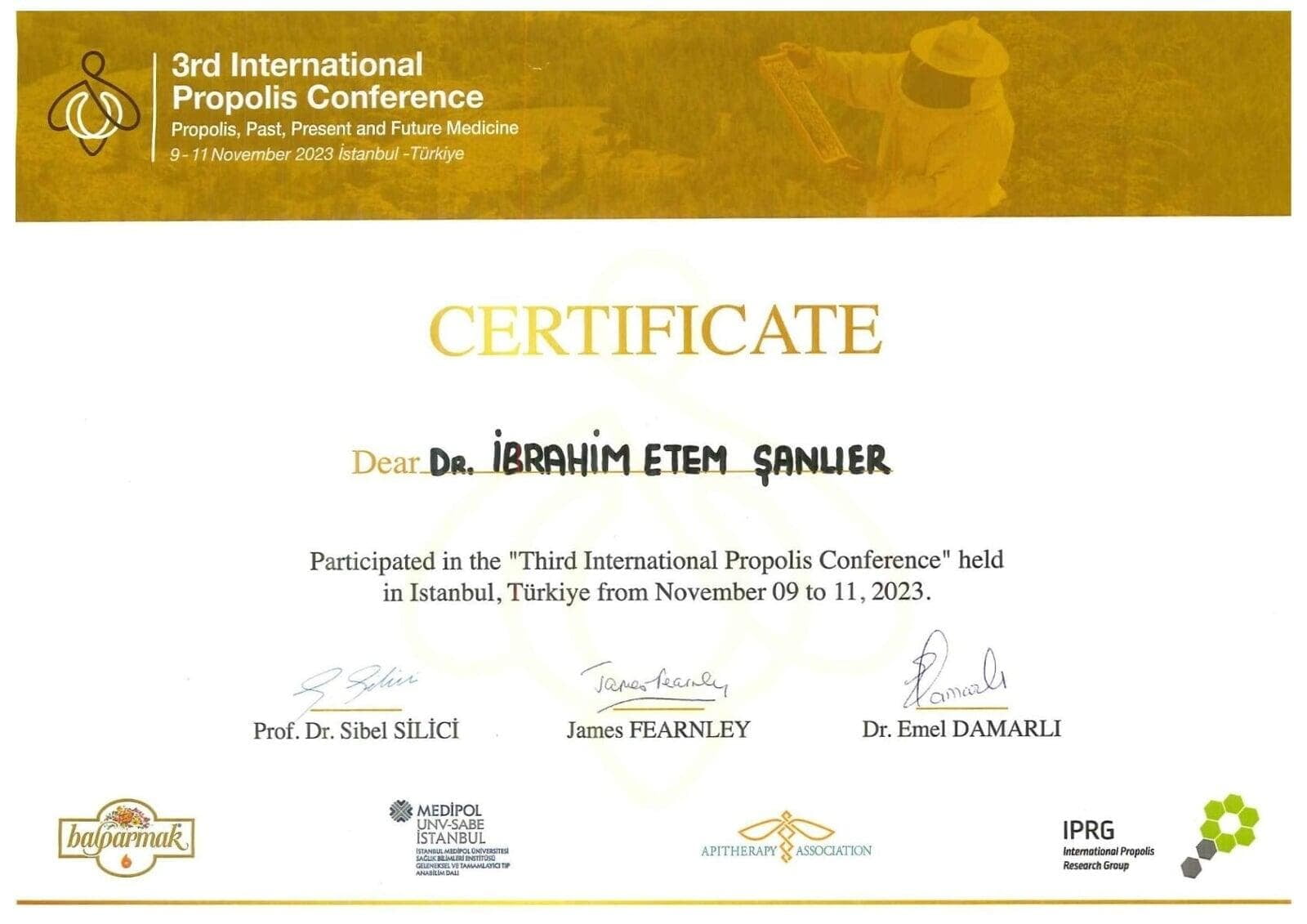 3. Propolis Konferansı